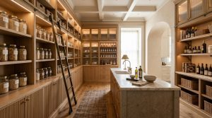 The High Performance Pantry: Ergonomic Hacks For Blending Pro Level Organization With A Bespoke Wet Bar – Visual 5