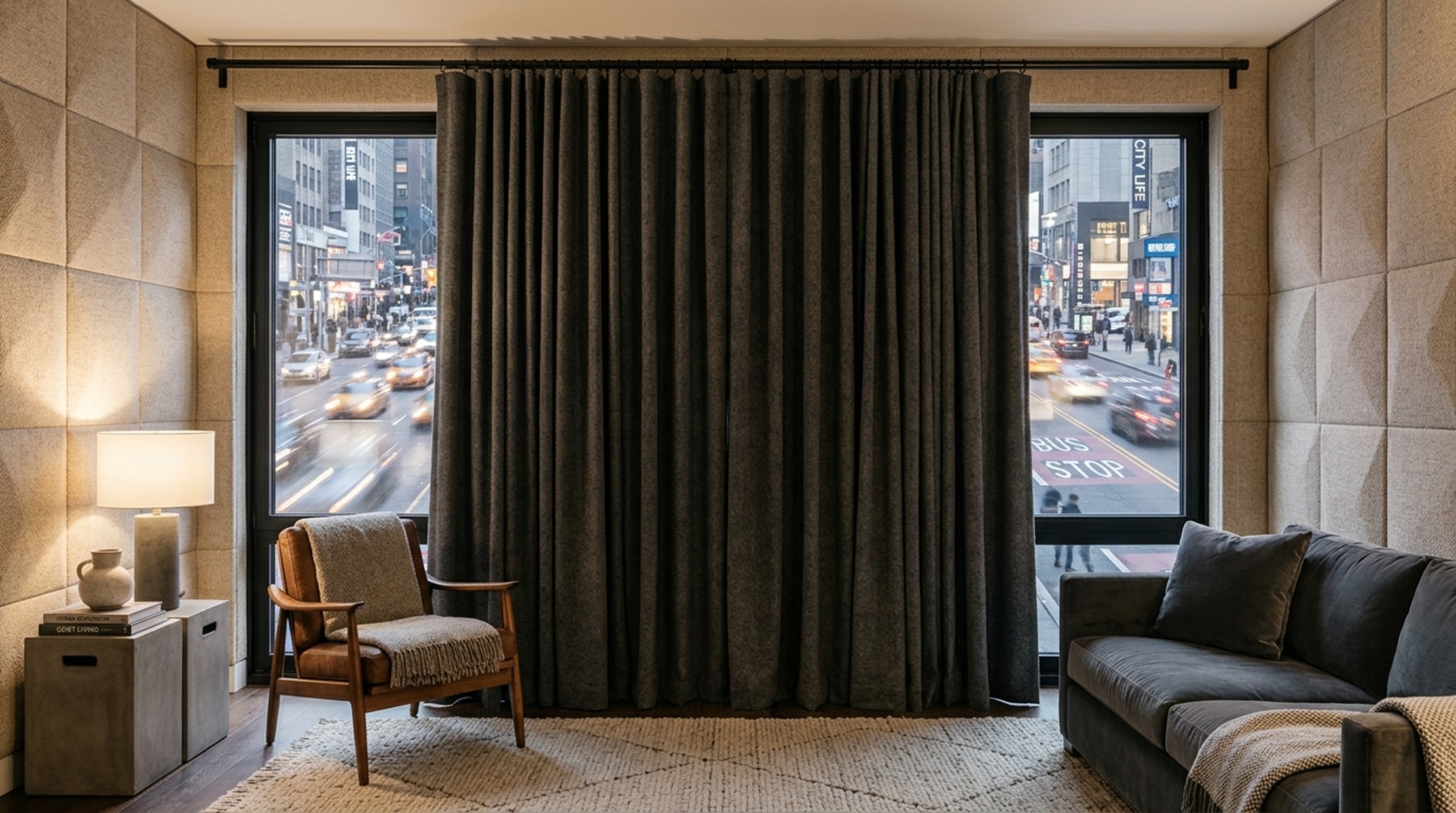 soundproof drapes for urban apartments crafted from dense acoustic felt to dampen city noise and create a quiet sanctuary soundproof drapes for urban apartments crafted from dense acoustic felt to dampen city noise and create a quiet sanctuary