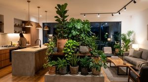 The Living Partition: Engineering Spatial Flow With Structural Indoor Plant Decoration Ideas – Visual 3