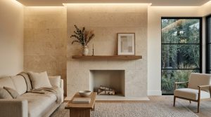 The Monolithic Anchor: Mastering Architectural Proportions In Floor To Ceiling Stone Fireplace Design – Visual 3
