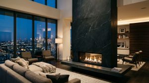 The Monolithic Anchor: Mastering Architectural Proportions In Floor To Ceiling Stone Fireplace Design – Visual 7