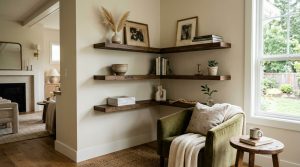 The New Geometry: Mastering Asymmetrical Rhythm And Proportional Flow In Living Room Floating Shelves – Visual 11