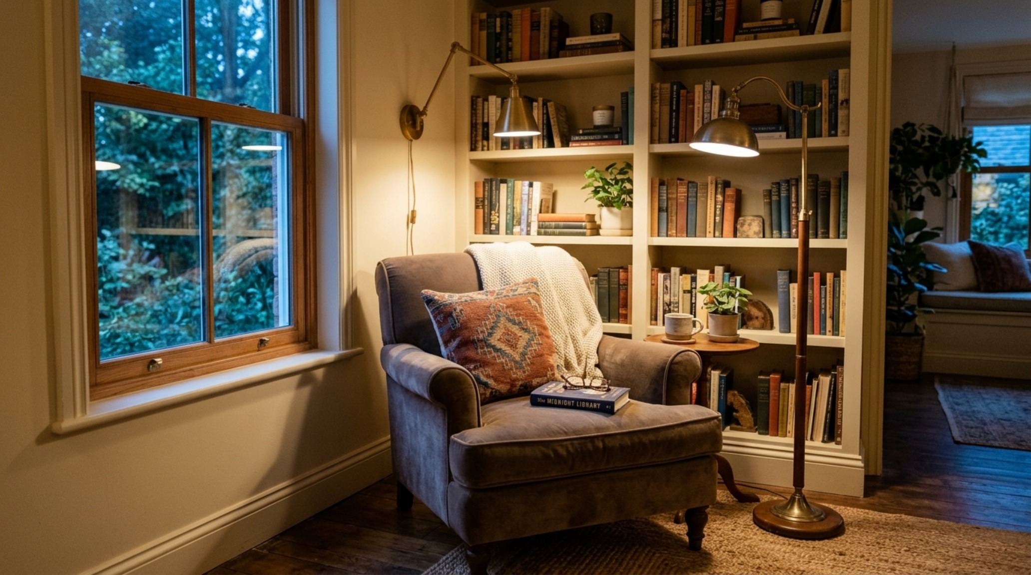 A north facing room transformed with the best warm neutral paint featuring yellow undertones to counteract cool natural light and create warmth. A north facing room transformed with the best warm neutral paint featuring yellow undertones to counteract cool natural light and create warmth.