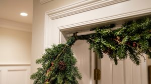 The Portal Of Proportion: Architectural Front Door Christmas Decorating Ideas For Formal Entrances – Visual 2