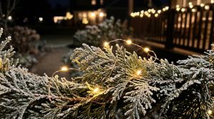 The Portal Of Proportion: Architectural Front Door Christmas Decorating Ideas For Formal Entrances – Visual 4