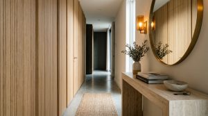 The Sensory Foyer: Curating Atmospheric Depth With 2700K Lighting And Tactile Materiality