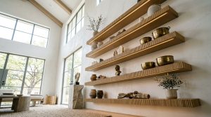 The Sensory Shelfie: Mastering Raw Textures And 2700K Ambient Lighting Moods – Visual 5