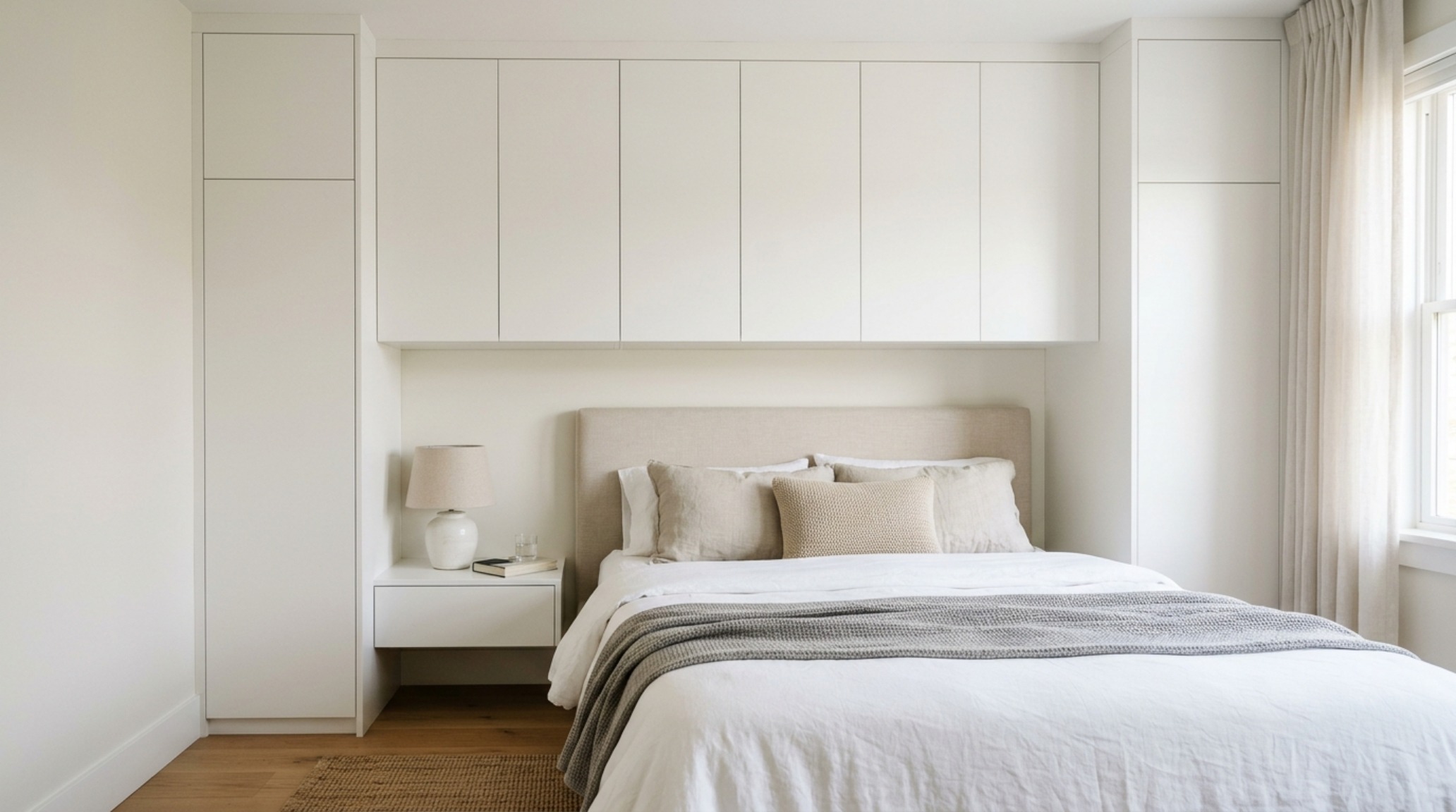 small teenage bedroom ideas showcasing bridge storage over a minimalist headboard to maximize vertical square footage. small teenage bedroom ideas showcasing bridge storage over a minimalist headboard to maximize vertical square footage.