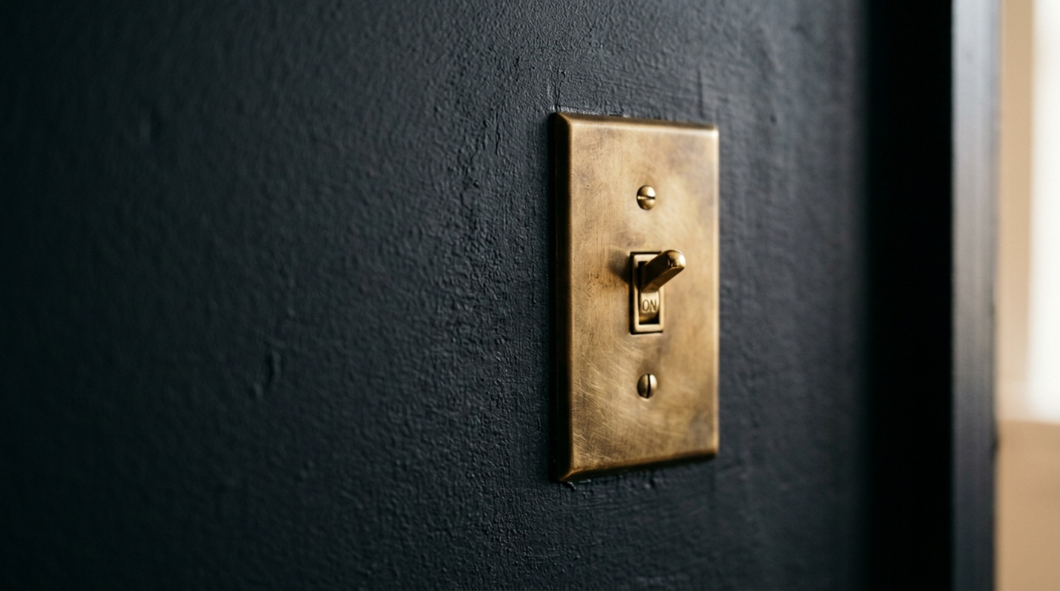 Close-up of a fluted wood wall panel in a dark-hued room, emphasizing texture layering and luxury paint finishes. Close-up of a fluted wood wall panel in a dark-hued room, emphasizing texture layering and luxury paint finishes.