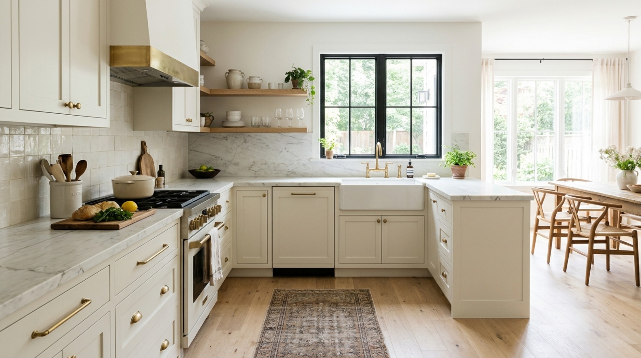 l shaped kitchen floor plans with a focus on Benjamin Moore Swiss Coffee cabinetry and warm 2700K ambient lighting. l shaped kitchen floor plans with a focus on Benjamin Moore Swiss Coffee cabinetry and warm 2700K ambient lighting.