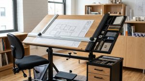 The Structural Syntax: Reclaiming Spatial Integrity With Professional Architect Desks – Visual 9