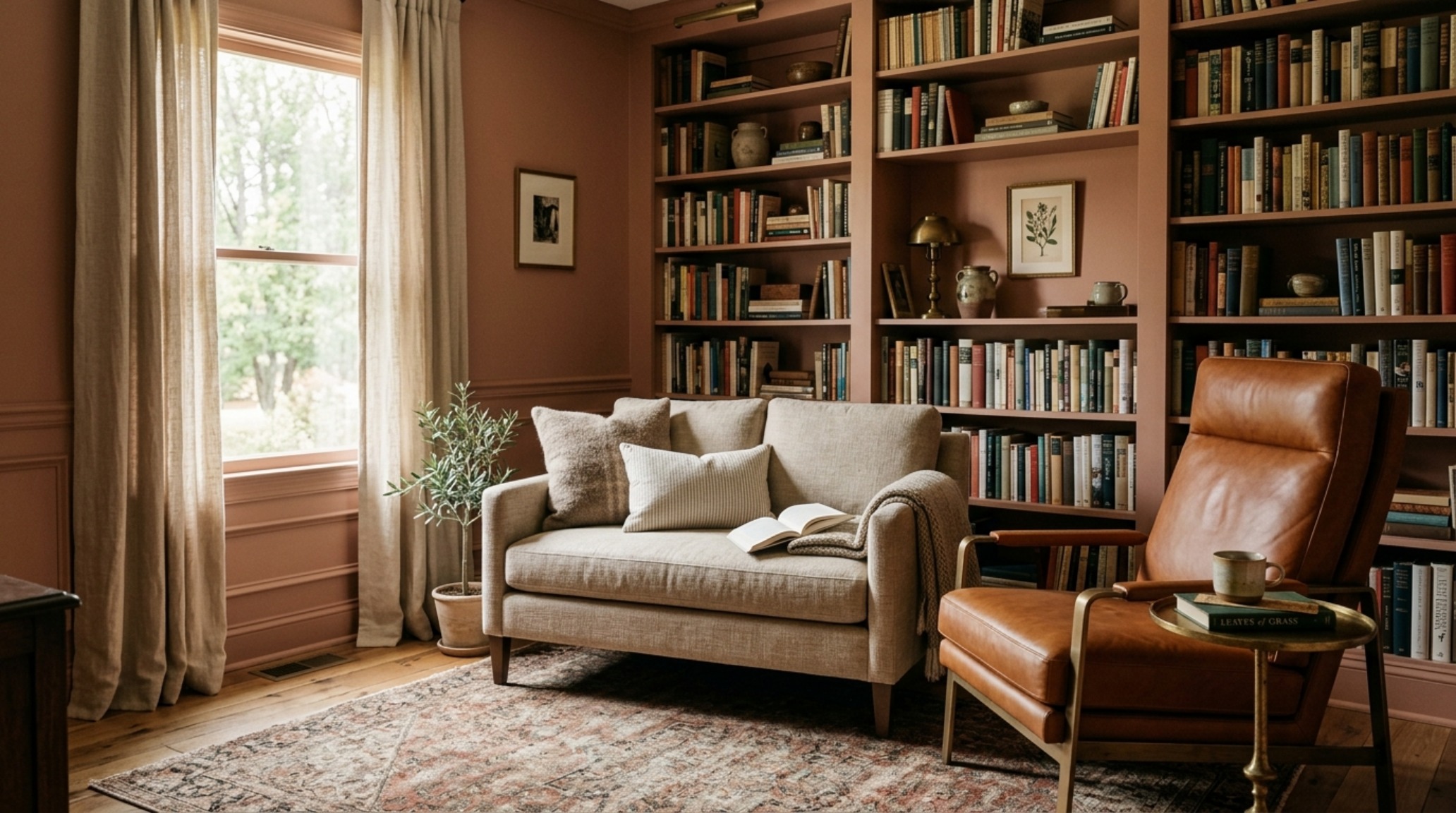 A sun-drenched sunroom featuring an Oceanside sofa, emphasizing the best crate and barrel sofas guide decor ideas architecture of light and shadow.