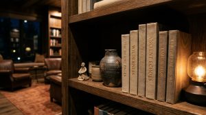 The Tactile Aesthetic Of Built In Bookshelves For Your Home: Materials, Moods & Lighting Kelvin – Visual 6