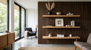 The Tactile Aesthetic Of Built In Bookshelves For Your Home: Materials, Moods & Lighting Kelvin – Visual 7