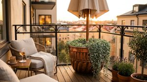The Tactile Aesthetic Of Bundt Pan Patio Umbrella Planter Hack: Materials, Moods & Lighting Kelvin