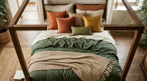 The Tactile Aesthetic Of Canopy Bed: Materials, Moods & Lighting Kelvin – Visual 10