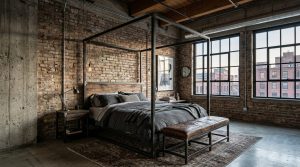The Tactile Aesthetic Of Canopy Bed: Materials, Moods & Lighting Kelvin – Visual 5