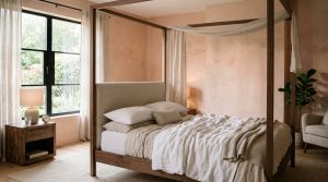 The Tactile Aesthetic Of Canopy Bed: Materials, Moods & Lighting Kelvin – Visual 9