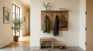 The Tactile Aesthetic Of Coat Racks For Micro Entryways: Materials, Moods & Lighting Kelvin