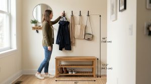 The Tactile Aesthetic Of Coat Racks For Micro Entryways: Materials, Moods & Lighting Kelvin – Visual 16