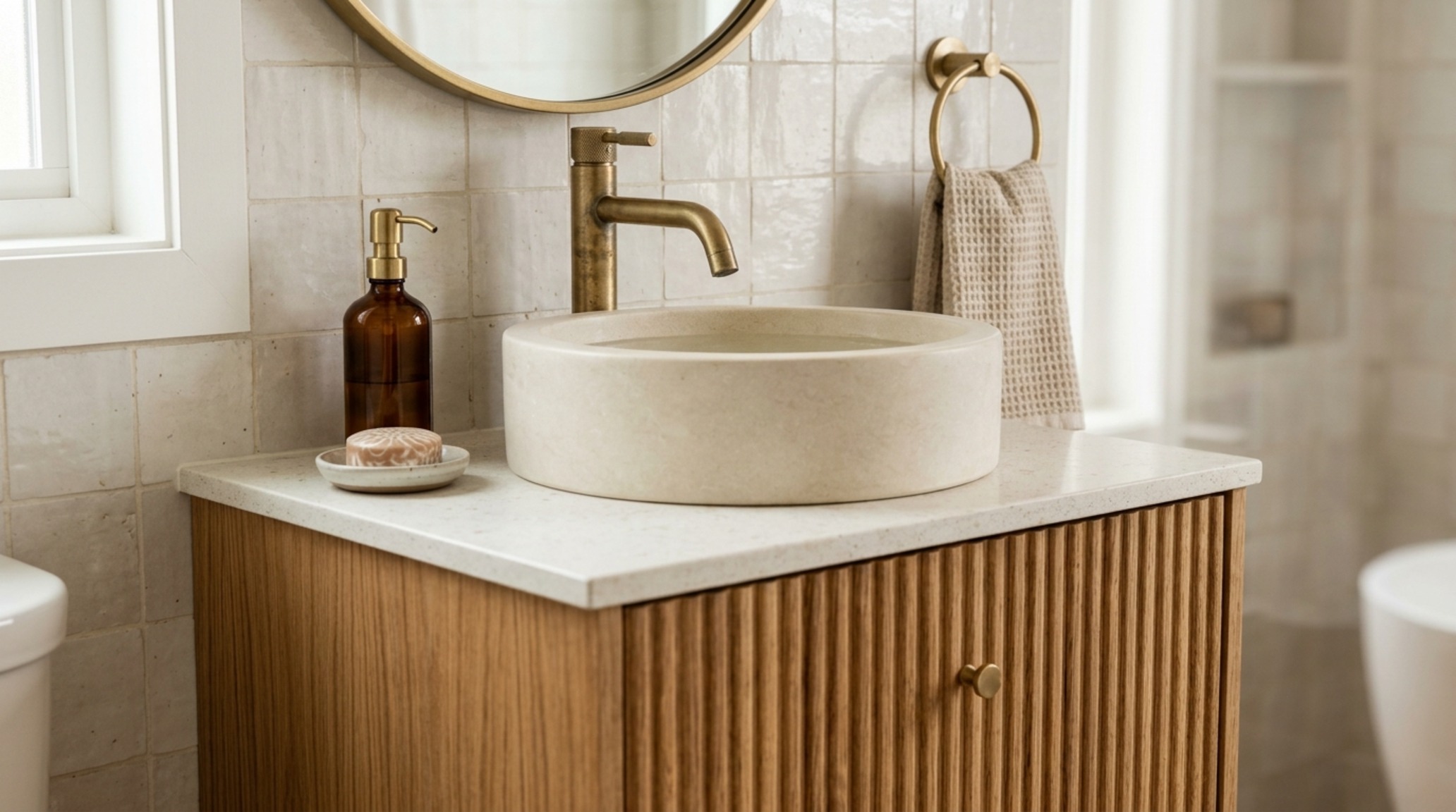 luxury decorating ideas for a small apartment textures focusing on a fluted white oak kitchen island and unlacquered brass hardware luxury decorating ideas for a small apartment textures focusing on a fluted white oak kitchen island and unlacquered brass hardware