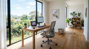 The Tactile Aesthetic Of How To Organize Your Office Space At Home: Materials, Moods & Lighting Kelvin – Visual 6