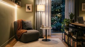 The Tactile Aesthetic Of How To Organize Your Office Space At Home: Materials, Moods & Lighting Kelvin – Visual 8