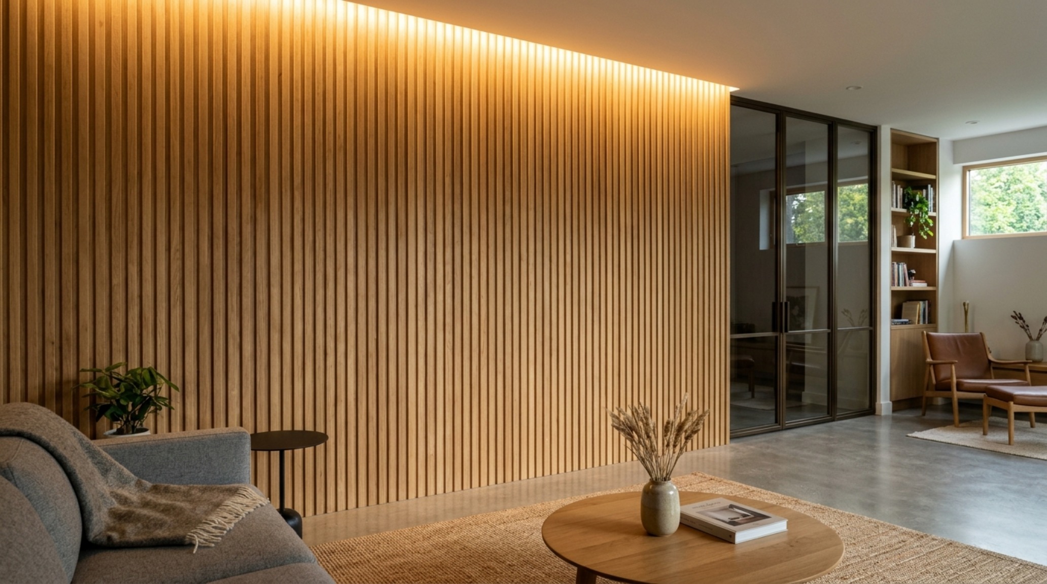 ideas for decorating for christmas lighting guide illustrating 2700K warm glow from concealed LEDs highlighting a fluted white oak wall panel ideas for decorating for christmas lighting guide illustrating 2700K warm glow from concealed LEDs highlighting a fluted white oak wall panel
