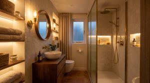The Tactile Aesthetic Of Ideas For Small Bathrooms: Materials, Moods & Lighting Kelvin – Visual 4