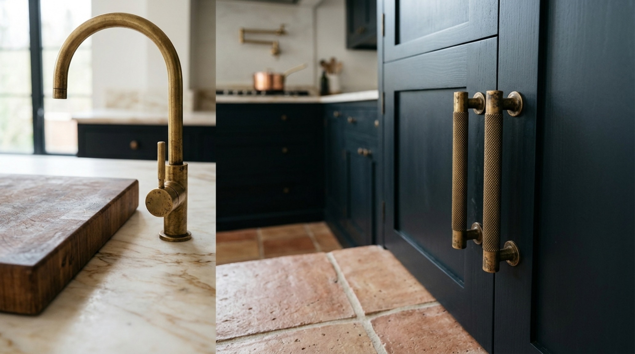 luxury l shaped kitchen floor plans textures emphasizing the tactile grain of unlacquered brass hardware against deep navy cabinetry. luxury l shaped kitchen floor plans textures emphasizing the tactile grain of unlacquered brass hardware against deep navy cabinetry.