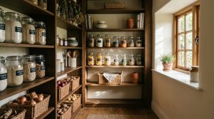 The Tactile Aesthetic Of Pantry Shelving: Materials, Moods & Lighting Kelvin – Visual 12