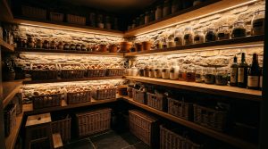 The Tactile Aesthetic Of Pantry Shelving: Materials, Moods & Lighting Kelvin – Visual 4