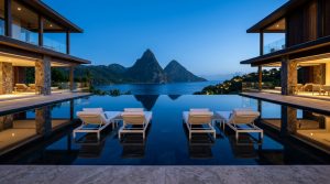The Tactile Aesthetic Of St Lucia Infinity Pool Hotel: Materials, Moods & Lighting Kelvin – Visual 6