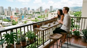 The Tactile Aesthetic Of Tropical Patio Balcony: Materials, Moods & Lighting Kelvin – Visual 22