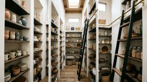 The Tactile Aesthetic Of Walk In Pantry Organization: Materials, Moods & Lighting Kelvin – Visual 4