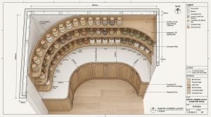 The Tactile Aesthetic Of Walk In Pantry Organization: Materials, Moods & Lighting Kelvin – Visual 8