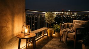 The Tactile Aesthetic Of Winter Terrace Balcony: Materials, Moods & Lighting Kelvin – Visual 4