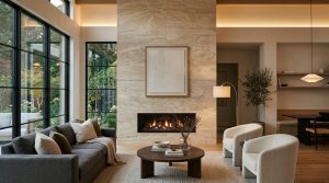 The Tactile Sanctuary: Curating Warm Minimalist Moods With Textured Stone Look Finishes And Ambient Light – Visual 7