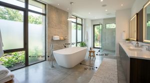 The Tactile Spa: Curating Raw Textures And 2700K Lighting For Immersive Bathing – Visual 7