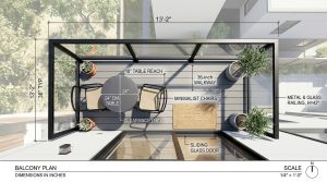 The Urban Balcony Edit: Small Scale Ergonomic Solutions For A Moss Free Outdoor Retreat – Visual 2