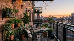 The Urban Balcony Edit: Small Scale Ergonomic Solutions For A Moss Free Outdoor Retreat – Visual 9