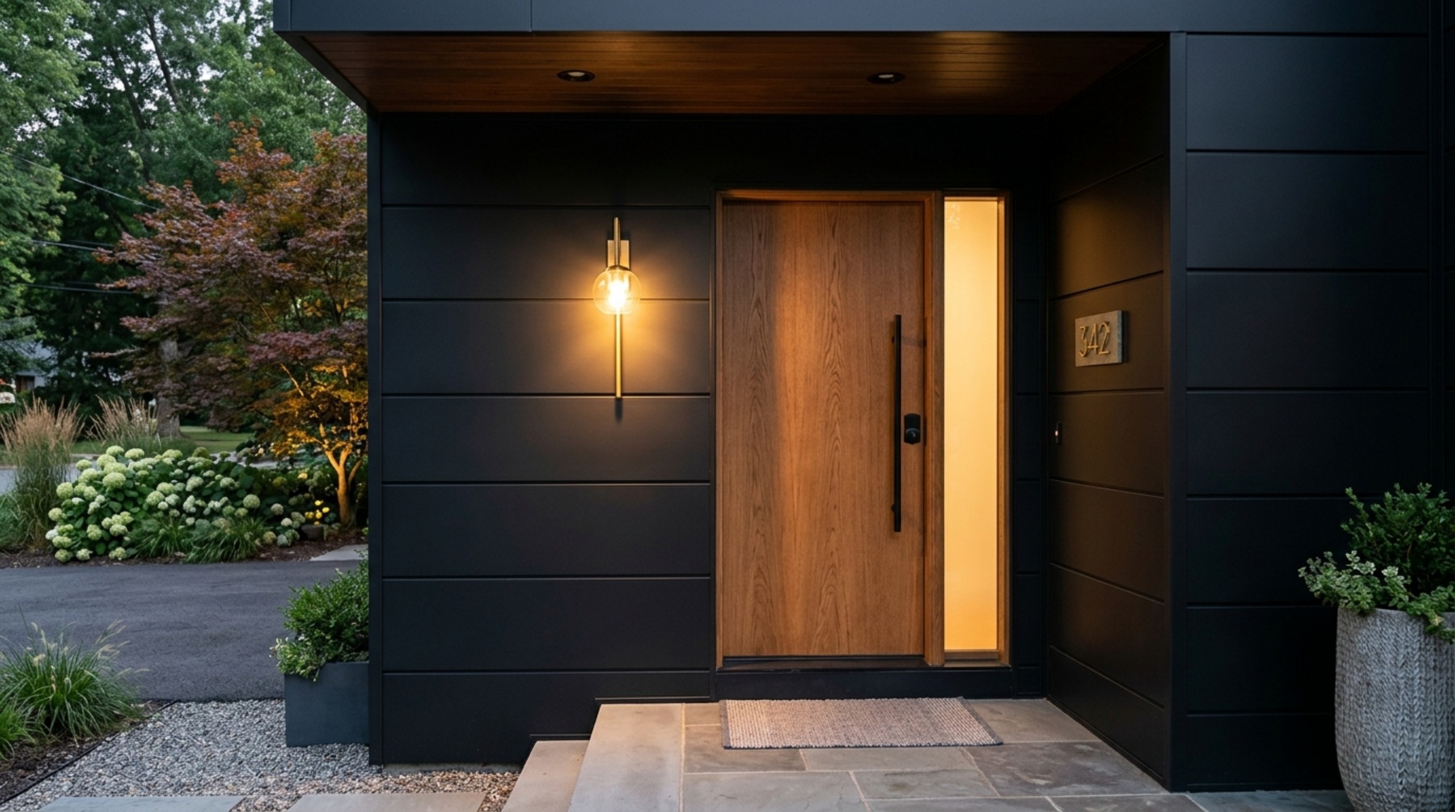 Expert application of vinyl-safe technology on a traditional home, showing a deep navy matte finish that remains perfectly flat and warp-free in direct sunlight. Expert application of vinyl-safe technology on a traditional home, showing a deep navy matte finish that remains perfectly flat and warp-free in direct sunlight.