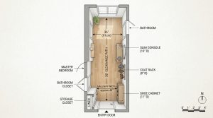 The Vertical Blueprint: Engineering Flow And Scale In Narrow Farmhouse Entryways – Visual 14