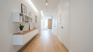 The Vertical Rhythm: Engineering A Floating Console And Hanger System For Narrow Hallways – Visual 12