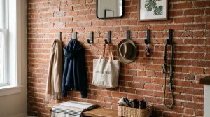 The Zero Footprint Entry: Ergonomic Storage And Slimline Styling For High Traffic Brick Hallways – Visual 24