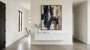 The Zero Gravity Entryway: Mastering Spatial Proportions With Architectural Floating Consoles – Visual 10
