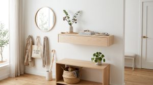 The Zero Gravity Entryway: Mastering Spatial Proportions With Architectural Floating Consoles – Visual 22