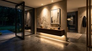 The Zero Gravity Entryway: Mastering Spatial Proportions With Architectural Floating Consoles – Visual 4