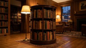 The Zero Square Foot Library: How The Viral Rotating Bookshelf Solves The Urban Apartment’s Greatest Ergonomic Crisis – Visual 4