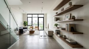 Triangle Method Shelf Styling: The Architectural Blueprint & Spatial Flow Guide – Visual 4